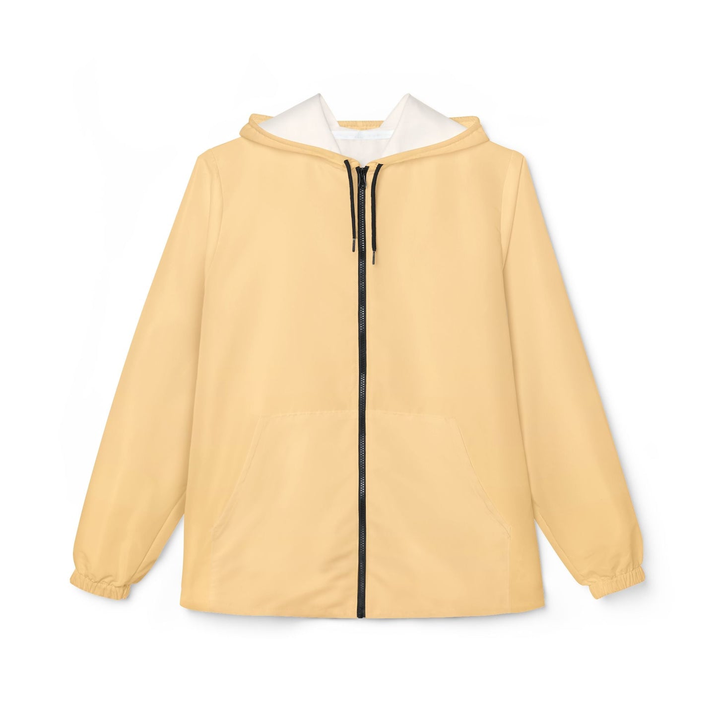 Like a star Lightweight Yellow Windbreaker Jacket for Outdoor Adventures Printify