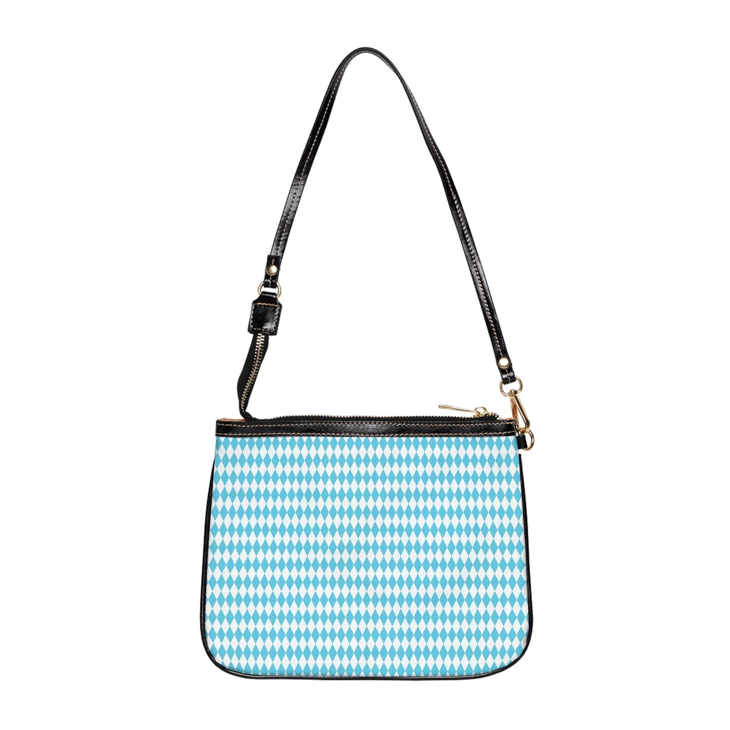 Like&Share Chic Geometric Blue Small Shoulder Bag - Stylish & Versatile Accessory