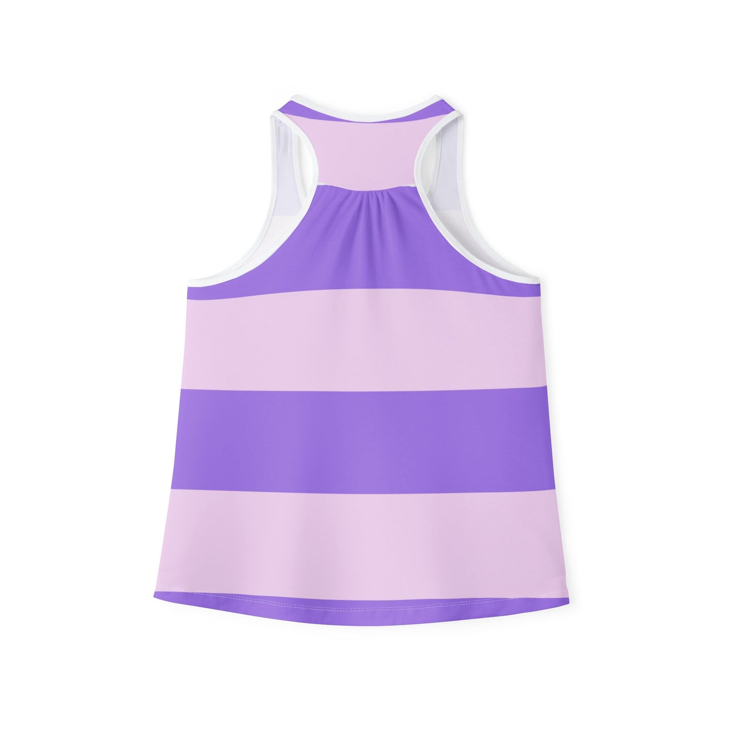 Like&Share Stylish Women's Tank Top - Purple Striped Summer Top