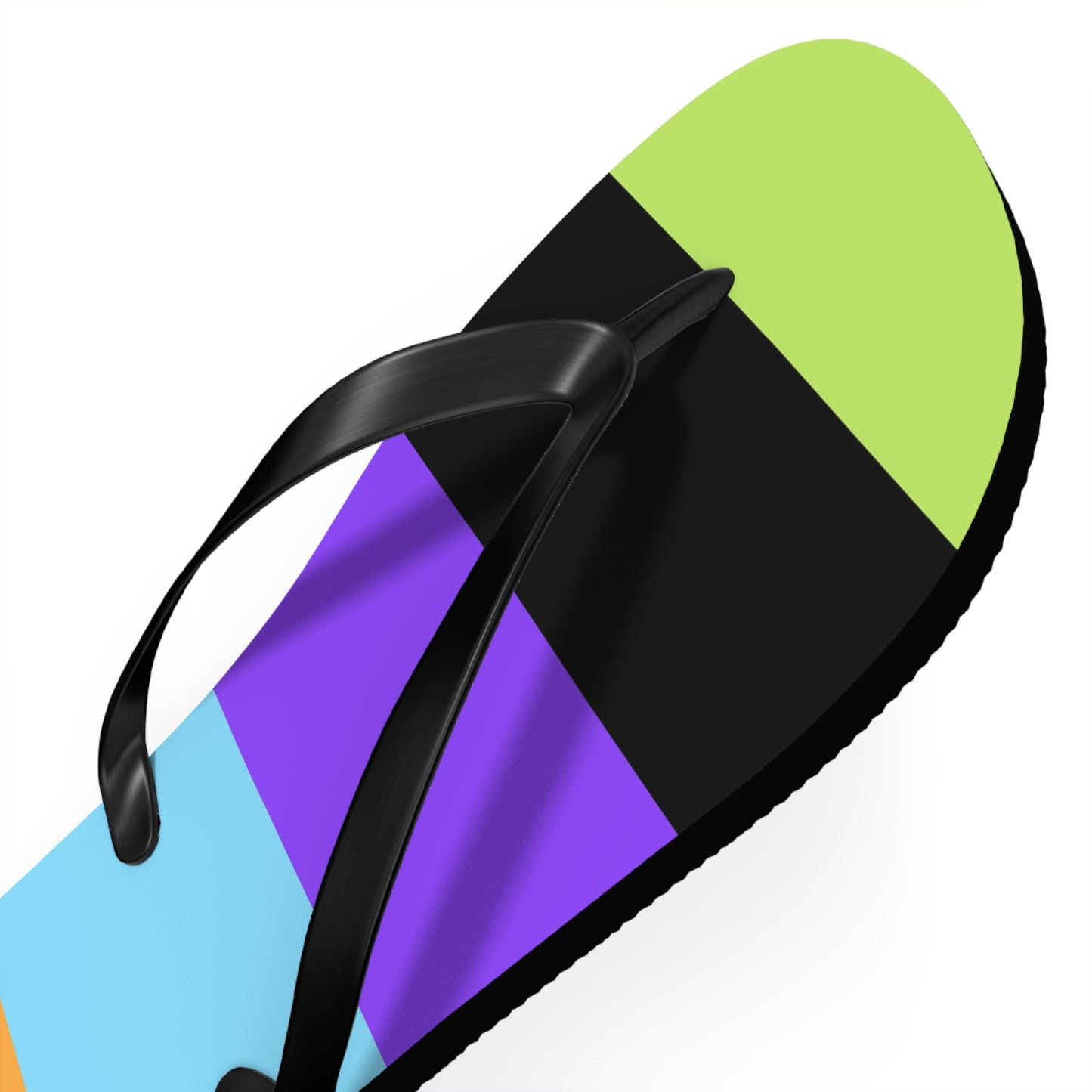 Hot like summer Colorful Summer Flip Flops - Stylish Beach Footwear for Fun Outdoor Days Printify
