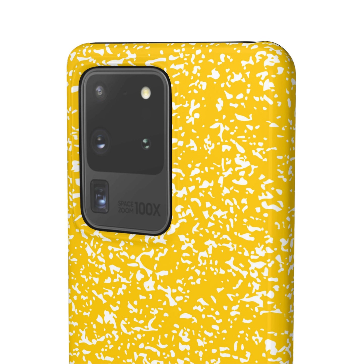 Like&Share Vibrant Yellow Snap Case - Fun & Stylish Phone Protection Printify
