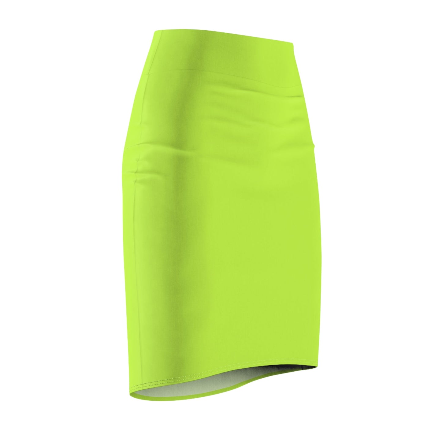 Hot like summer Neon Green Women's Pencil Skirt - Stylish & Bold Fashion Statement Printify