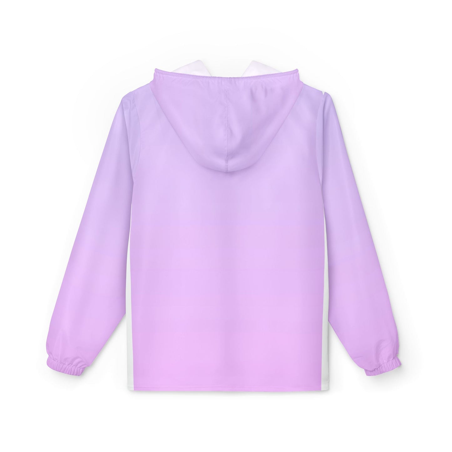 Like a star Pastel Ombre Windbreaker Jacket - Lightweight & Stylish for Outdoor Adventures Printify