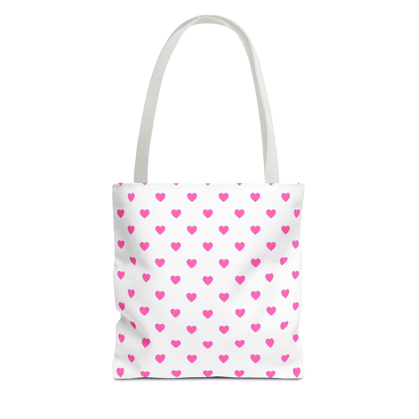 Like&Share Stylish Stripe Tote Bag - Modern Black and Mint Design for Everyday Use Printify