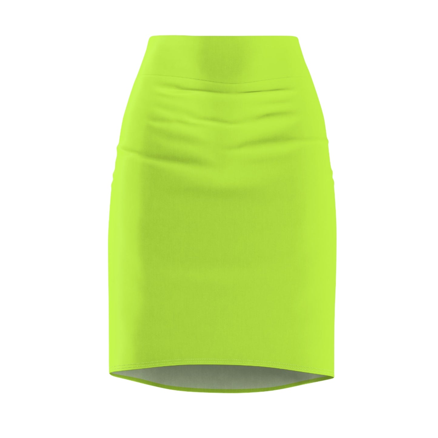 Hot like summer Neon Green Women's Pencil Skirt - Stylish & Bold Fashion Statement Printify