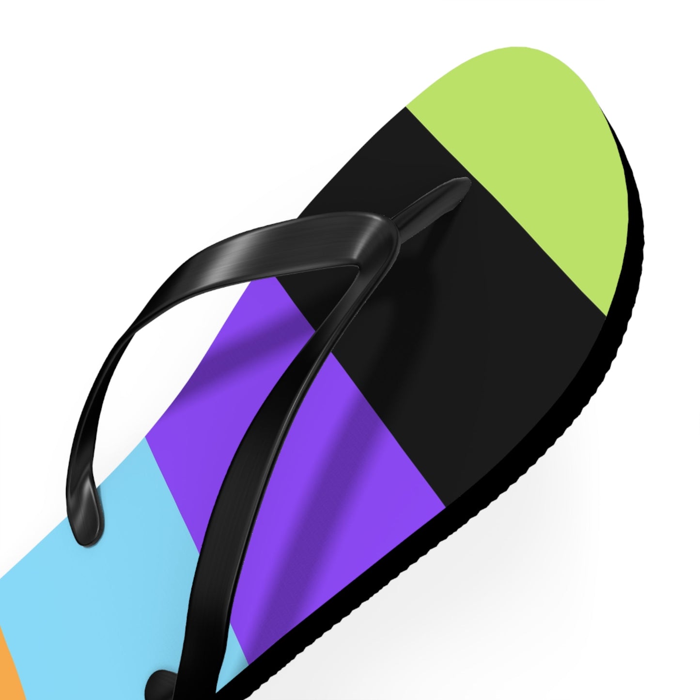 Hot like summer Colorful Summer Flip Flops - Stylish Beach Footwear for Fun Outdoor Days Printify