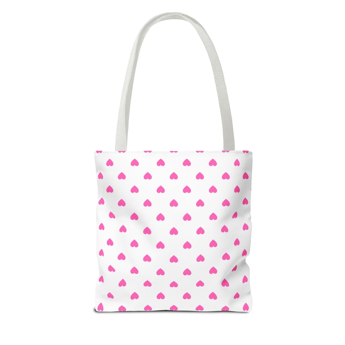 Like&Share Stylish Stripe Tote Bag - Modern Black and Mint Design for Everyday Use Printify