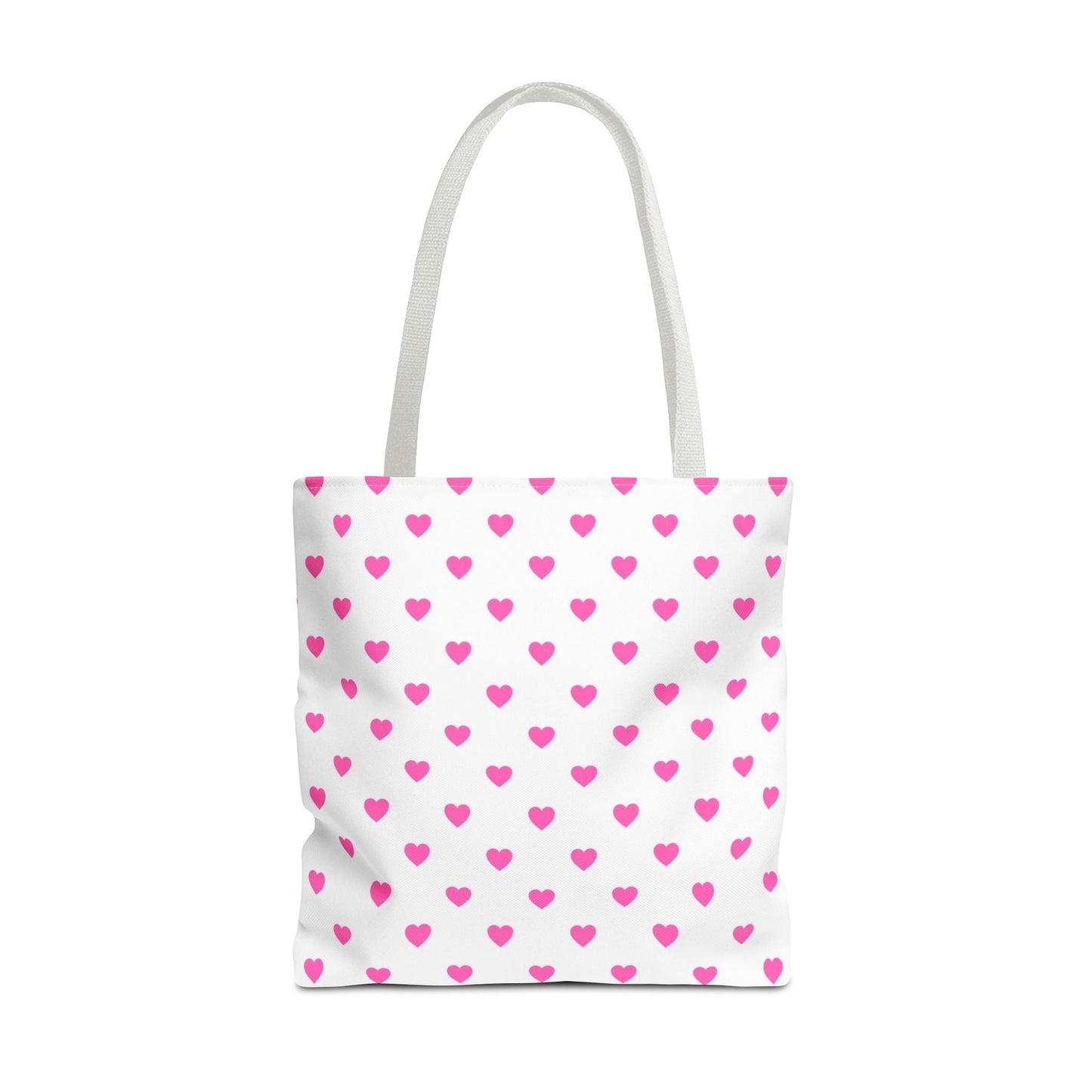 Like&Share Stylish Stripe Tote Bag - Modern Black and Mint Design for Everyday Use Printify
