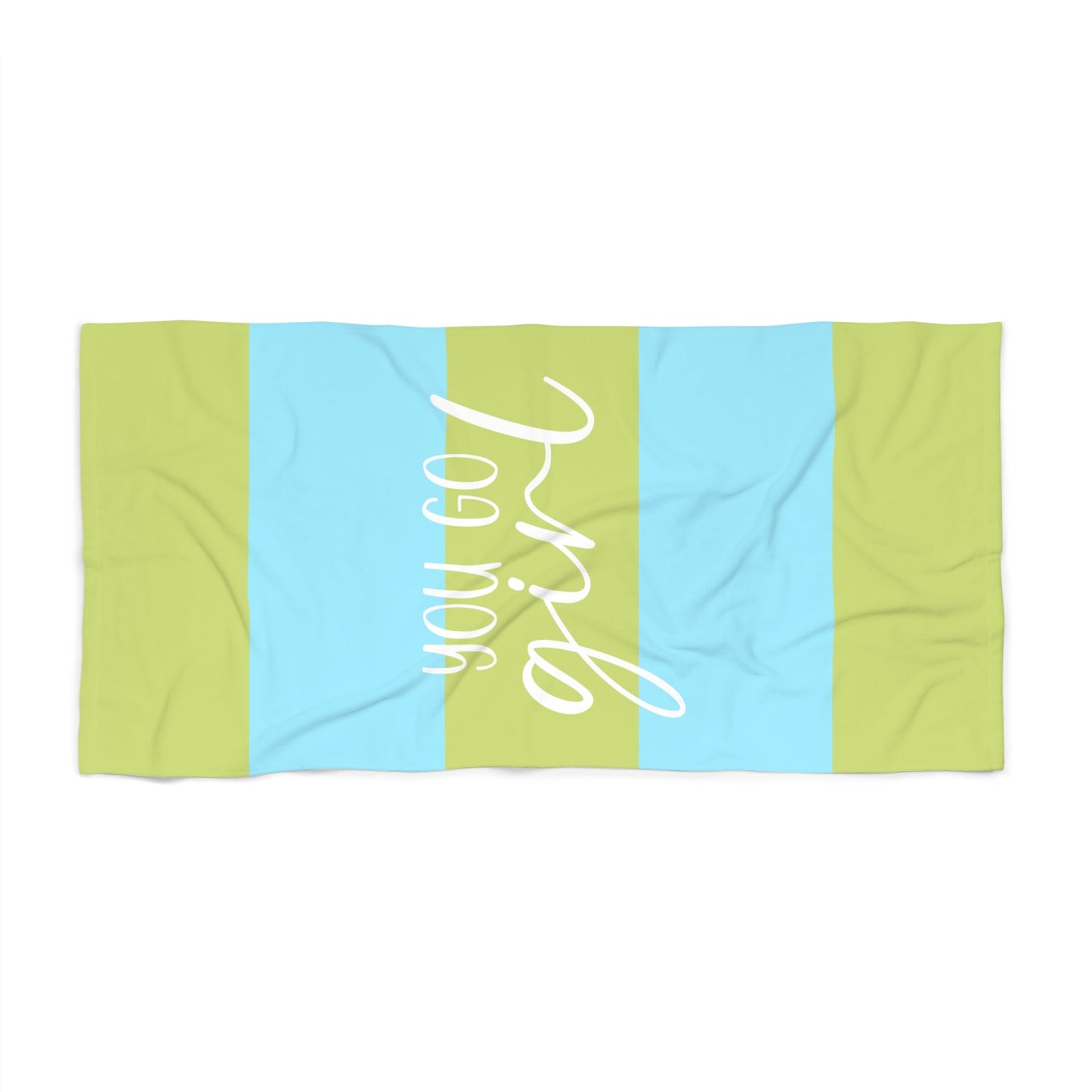 Hot like summer Vibrant Striped Beach Towel – Perfect for Summer Fun Printify