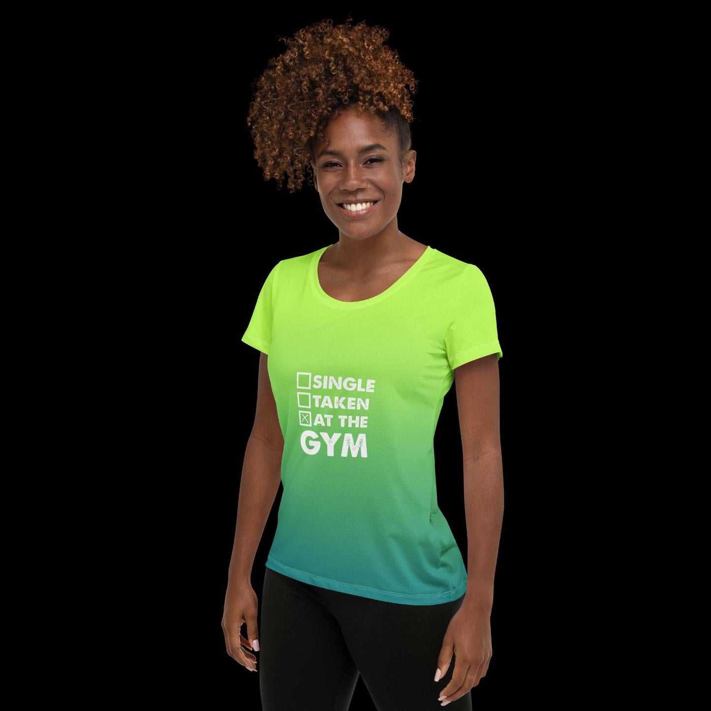 All-Over Print Womens Athletic T-shirt