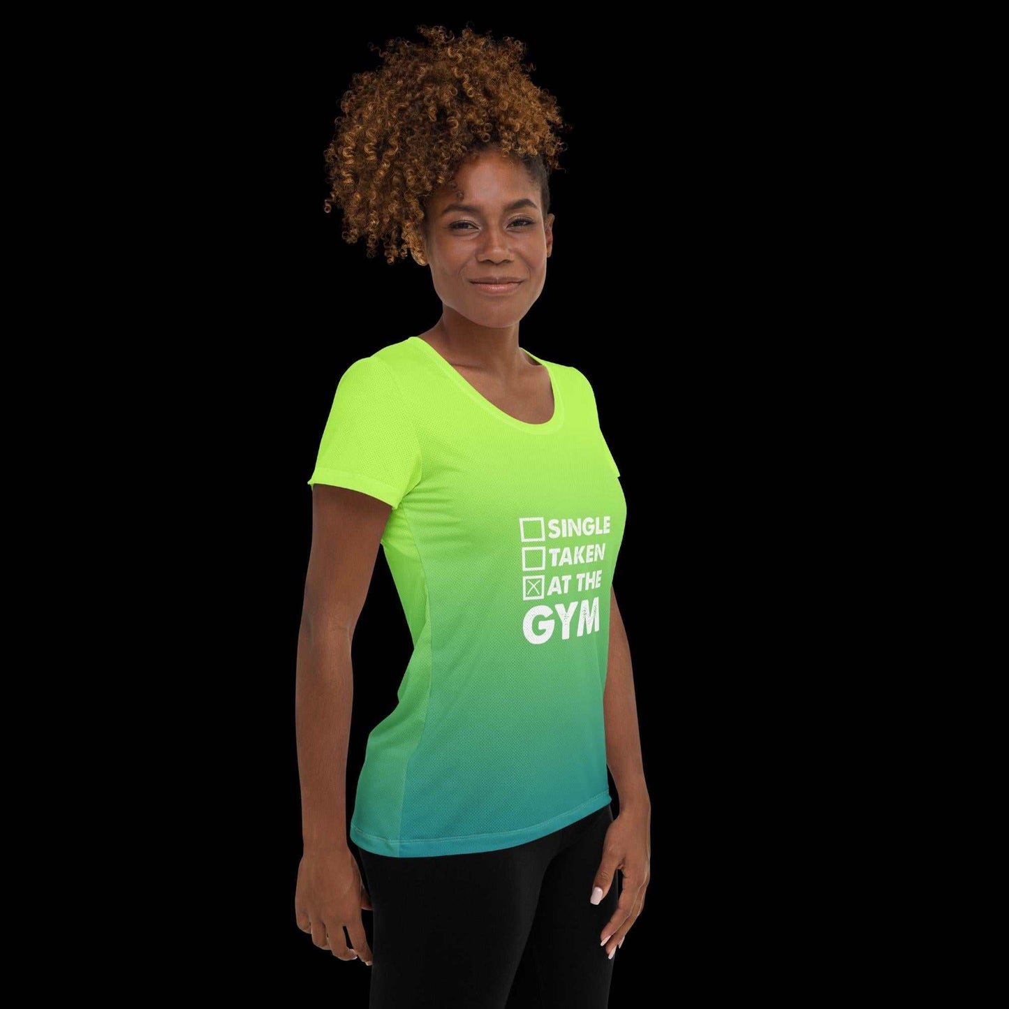 All-Over Print Womens Athletic T-shirt