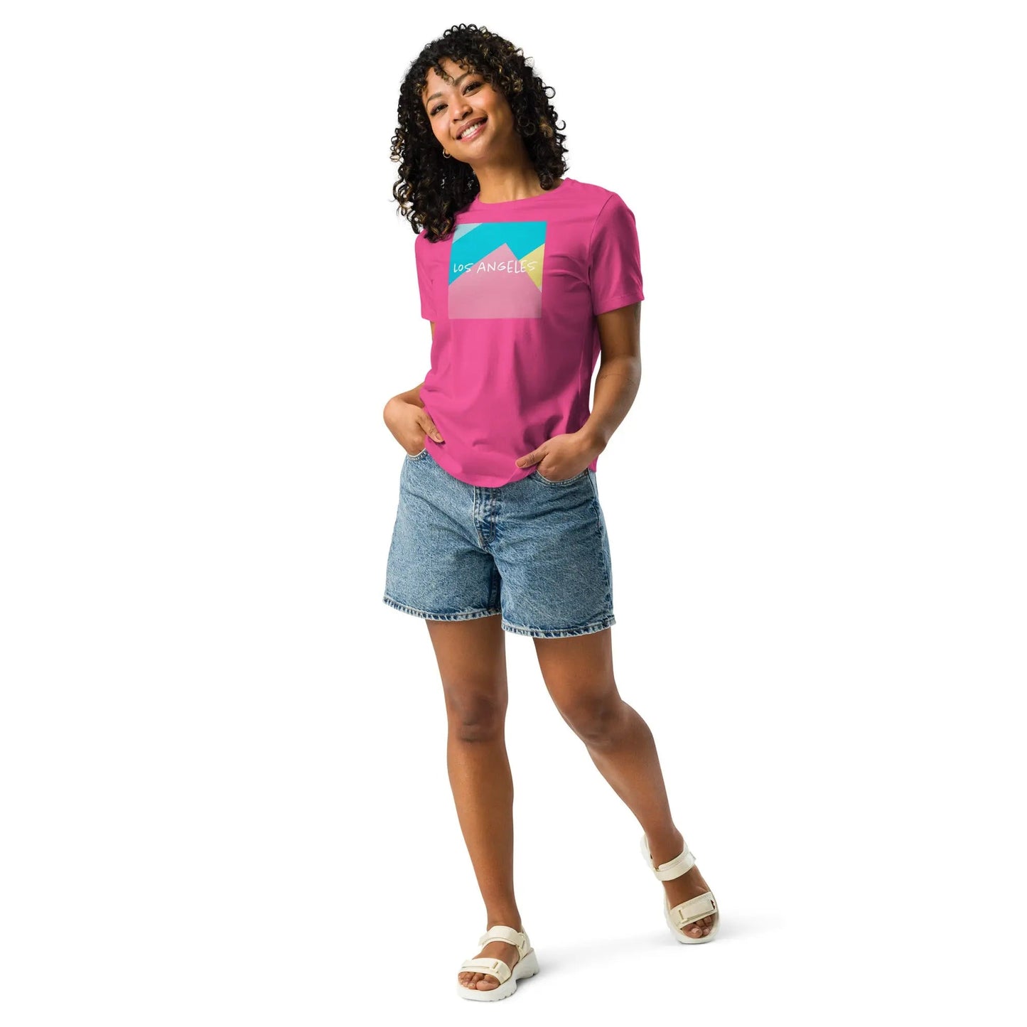 CITY OF ANGELS Women Relaxed T-Shirt