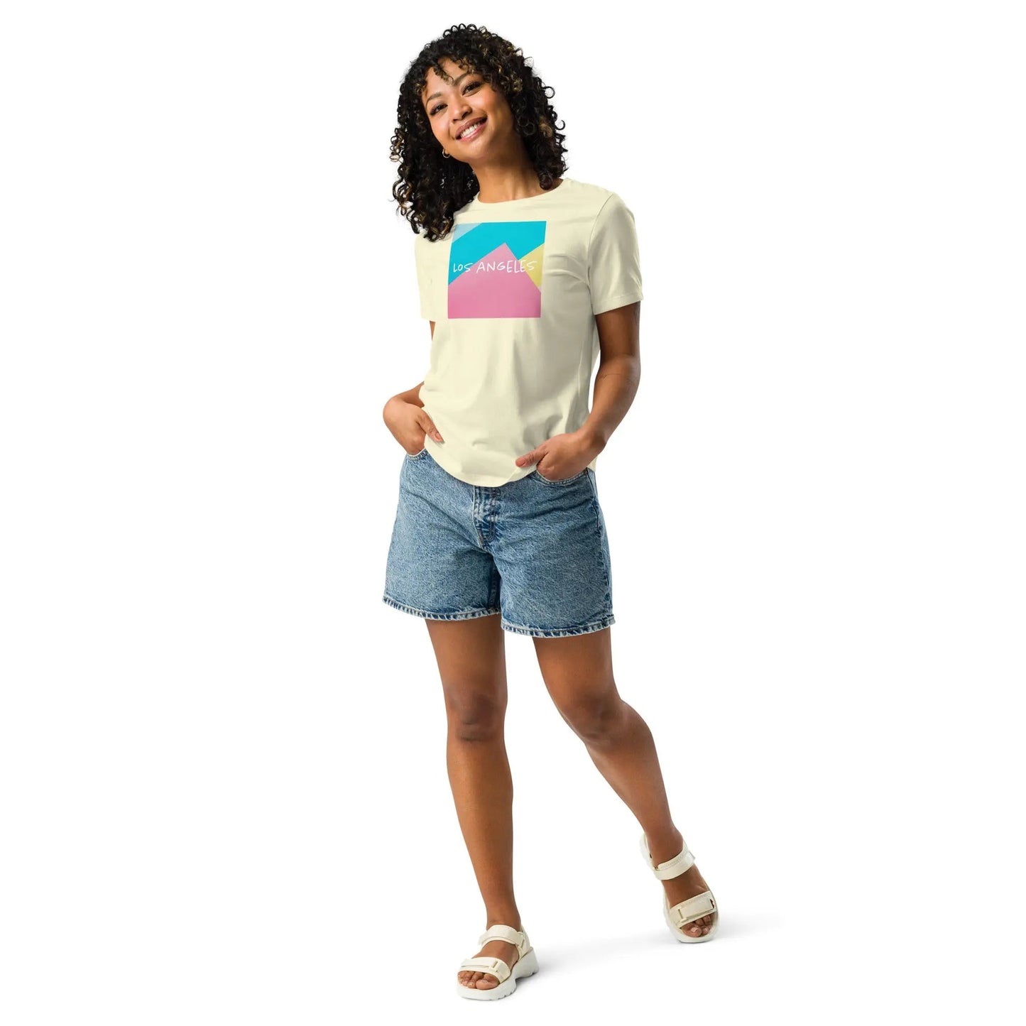 CITY OF ANGELS Women Relaxed T-Shirt