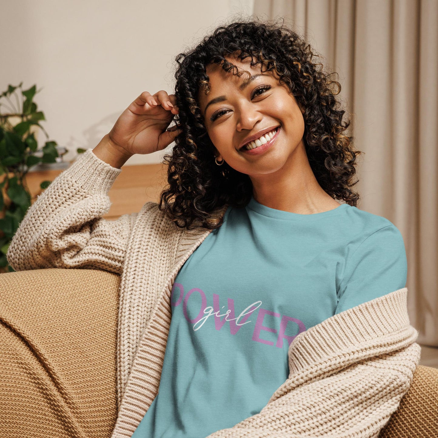 GIRL POWER Women Relaxed T-Shirt