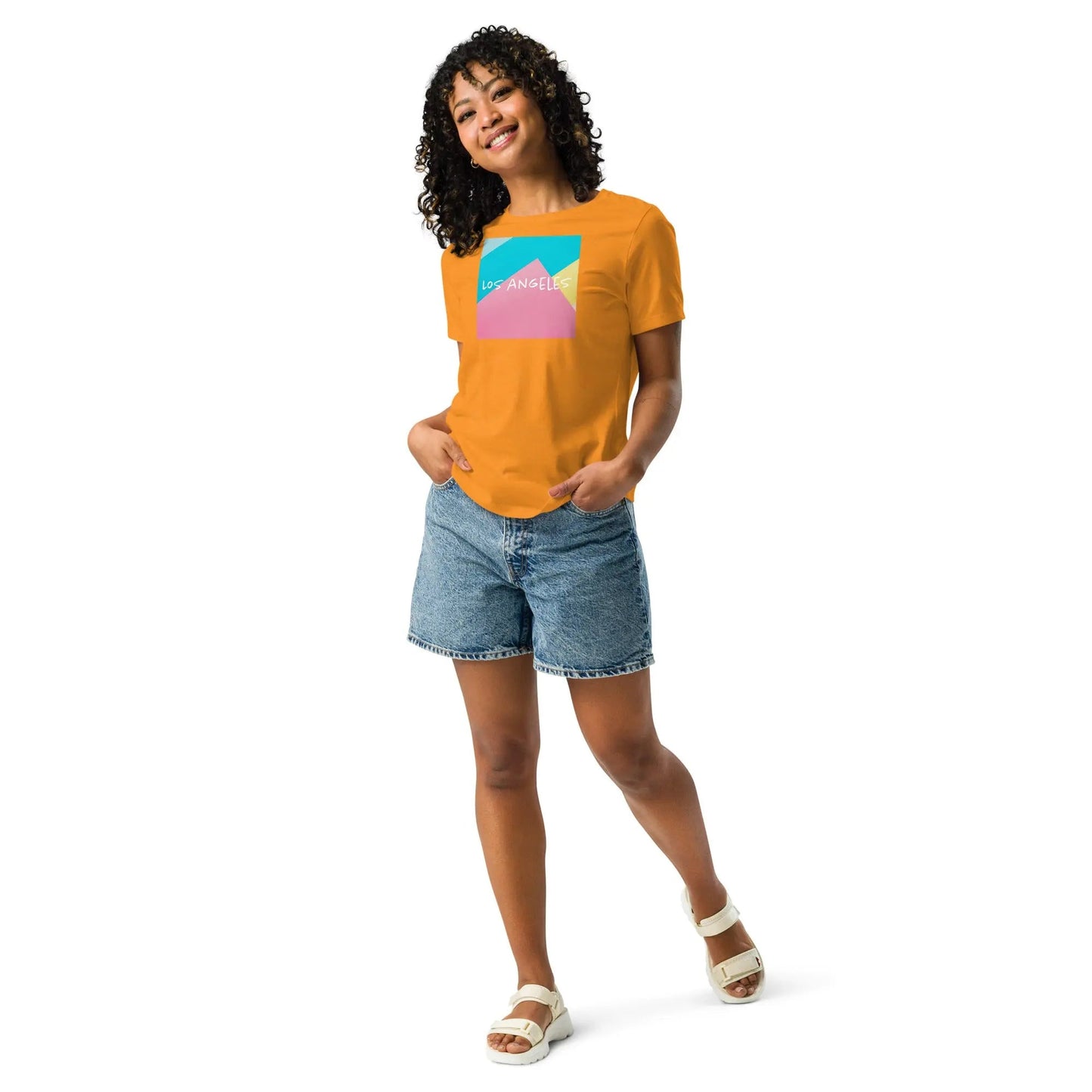 CITY OF ANGELS Women Relaxed T-Shirt
