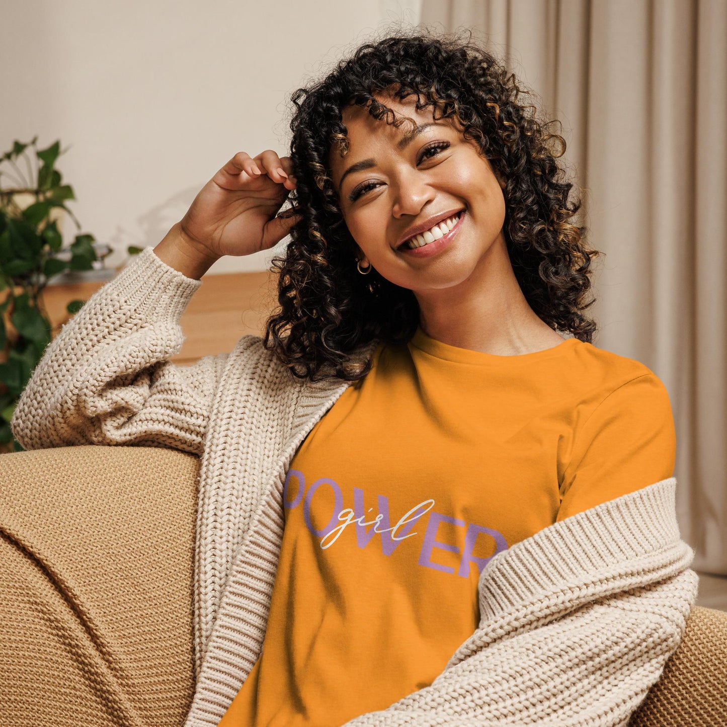 GIRL POWER Women Relaxed T-Shirt