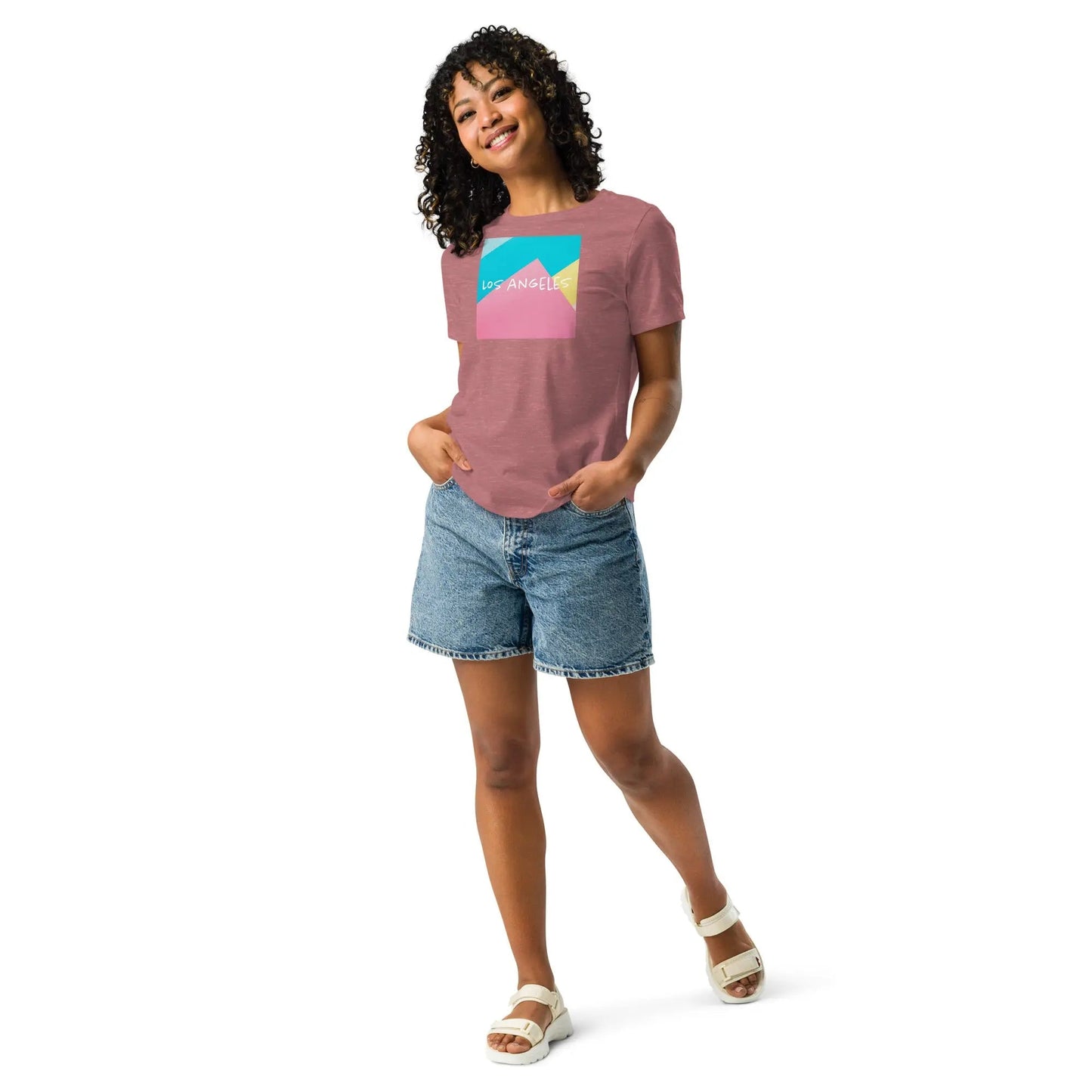 CITY OF ANGELS Women Relaxed T-Shirt