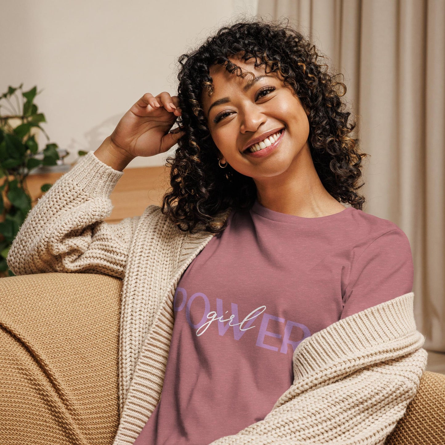 GIRL POWER Women Relaxed T-Shirt