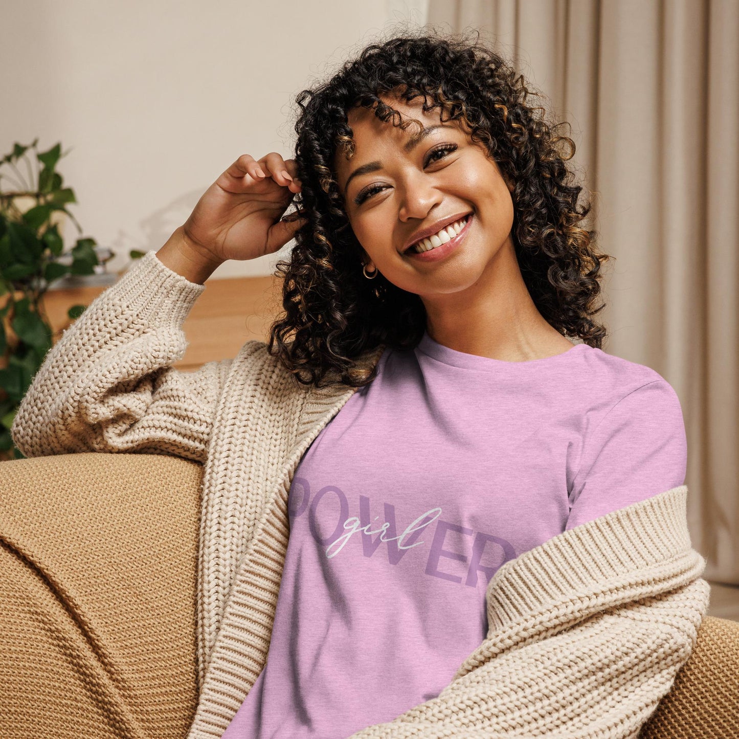 GIRL POWER Women Relaxed T-Shirt