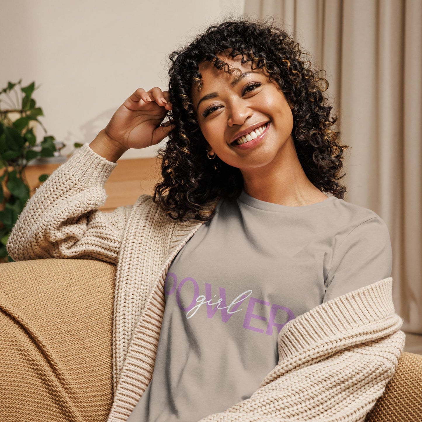 GIRL POWER Women Relaxed T-Shirt