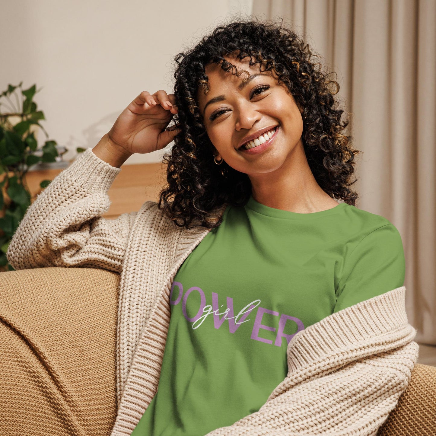 GIRL POWER Women Relaxed T-Shirt
