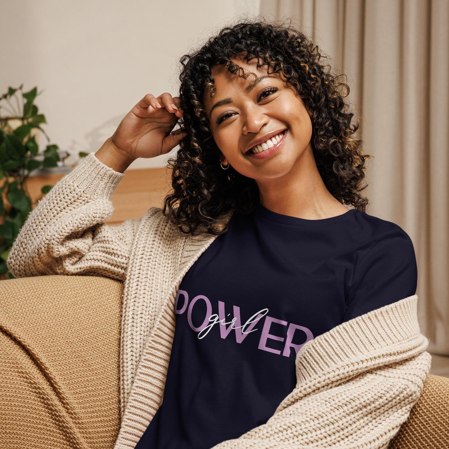 GIRL POWER Women Relaxed T-Shirt