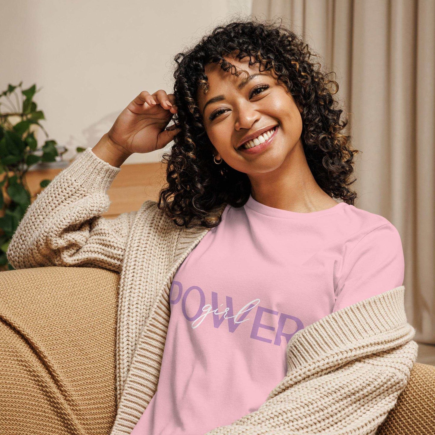 GIRL POWER Women Relaxed T-Shirt