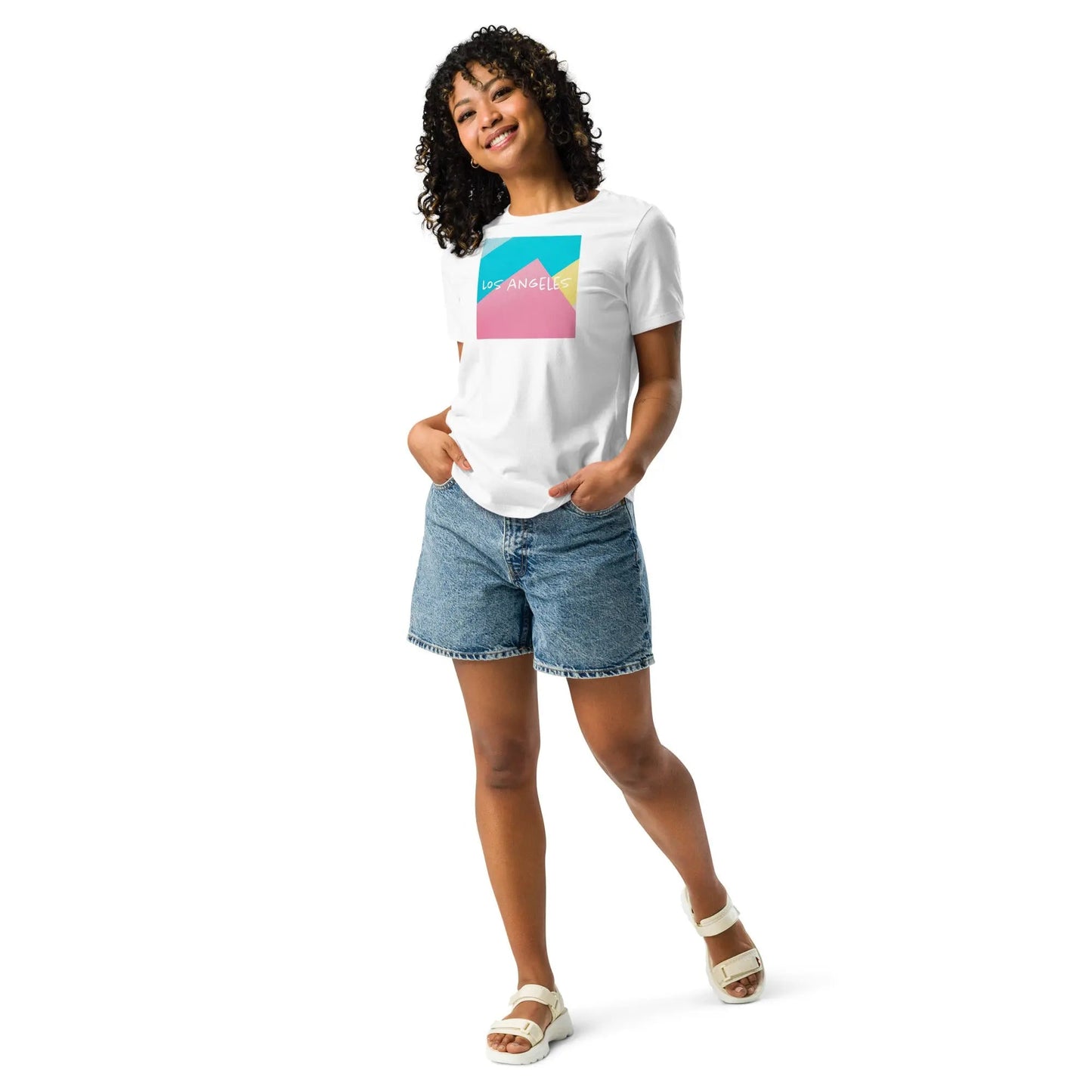 CITY OF ANGELS Women Relaxed T-Shirt