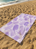 Blue Daisy Towel