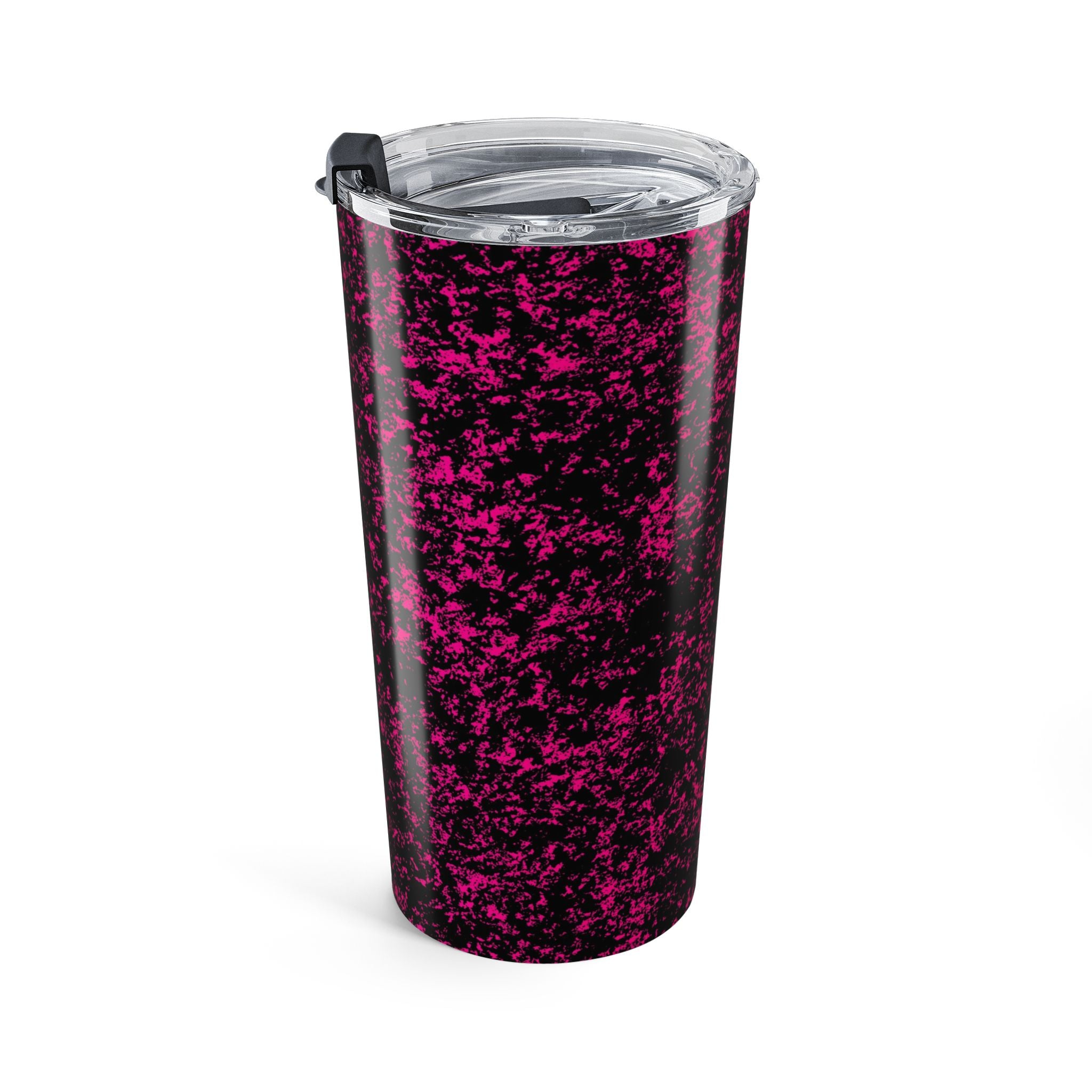 20oz Green Leopard Print Tumbler — Insulated Travel Cup