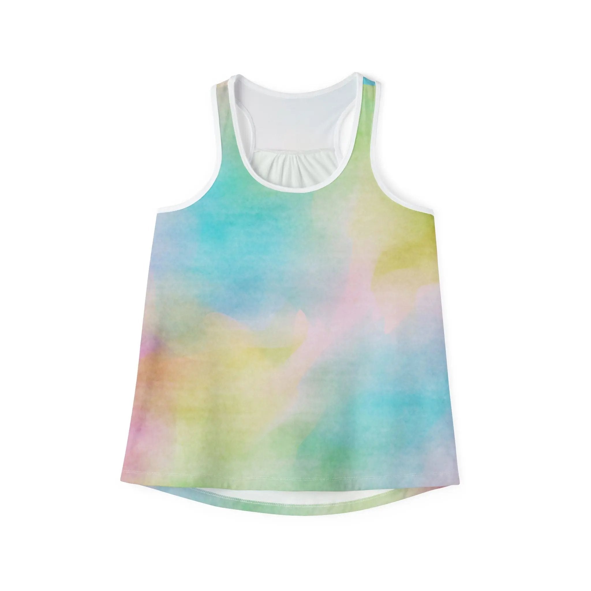 Hot like summer Charming Watercolor Women's Tank Top - Perfect for Summer Outings Printify