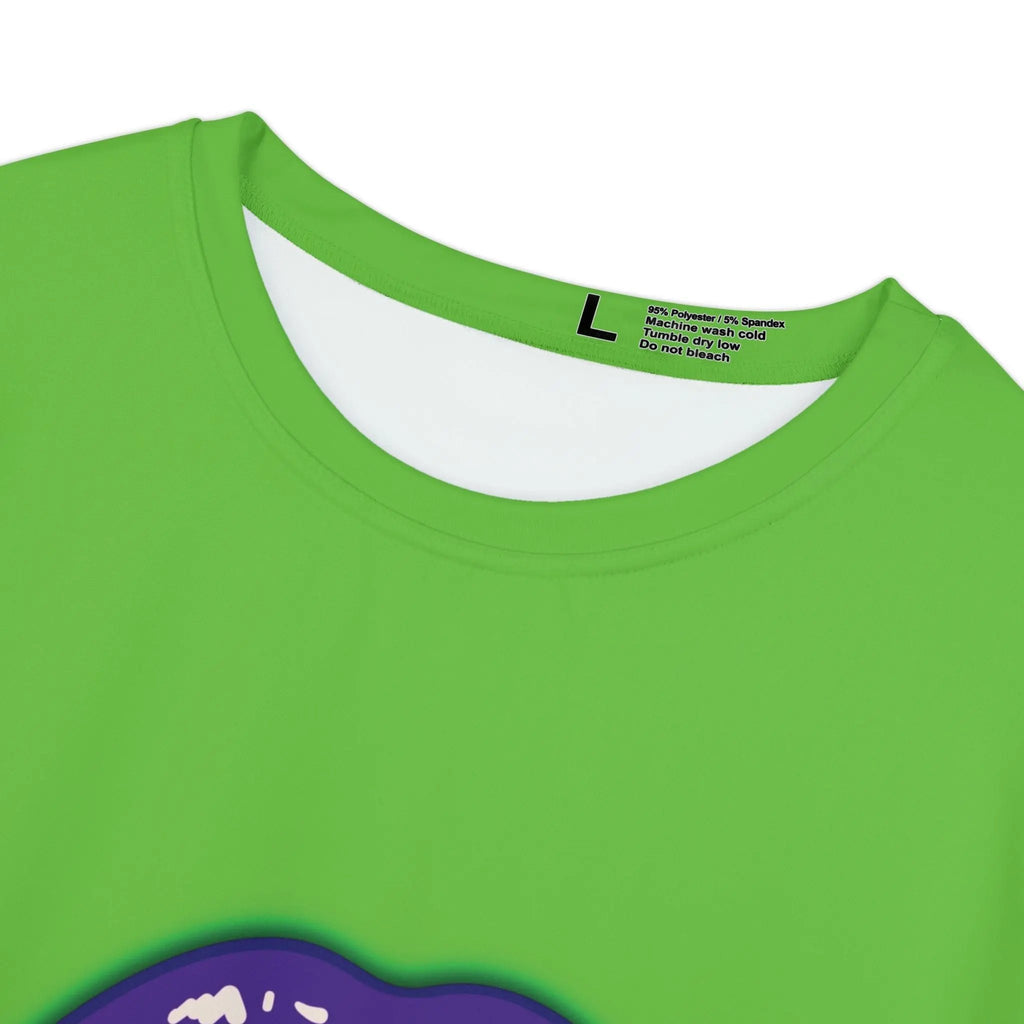 Like&Share Women's Short Sleeve Shirt (AOP) Printify