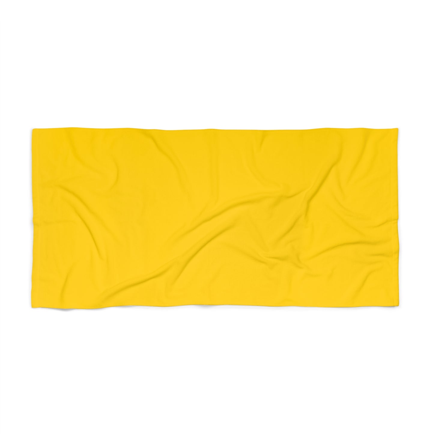 Hot like summer Bright Yellow Beach Towel - Perfect for Summer Fun and Relaxation