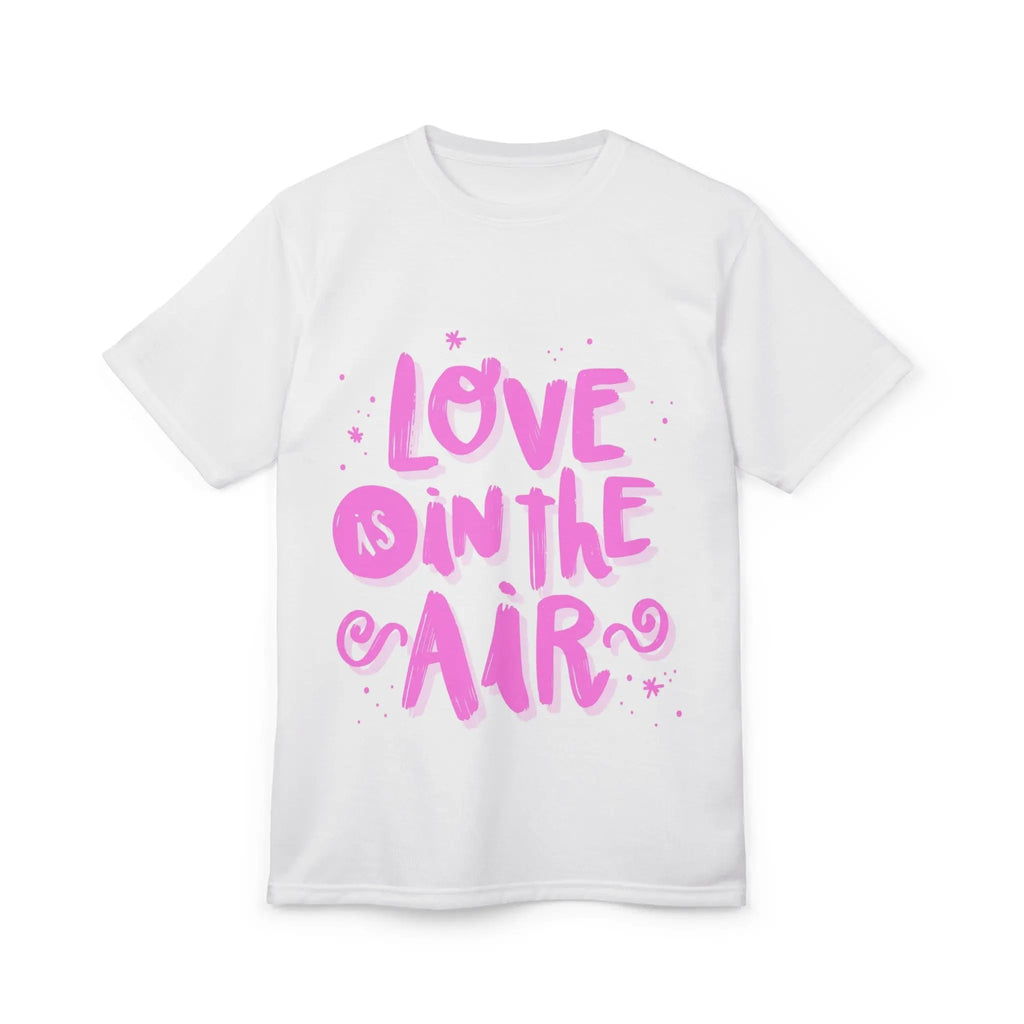 Like&Share Unisex Tee - Vibrant Pink T-Shirt for Positive Vibes Printify
