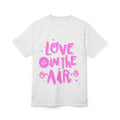 Like&Share Unisex Tee - Vibrant Pink T-Shirt for Positive Vibes Printify