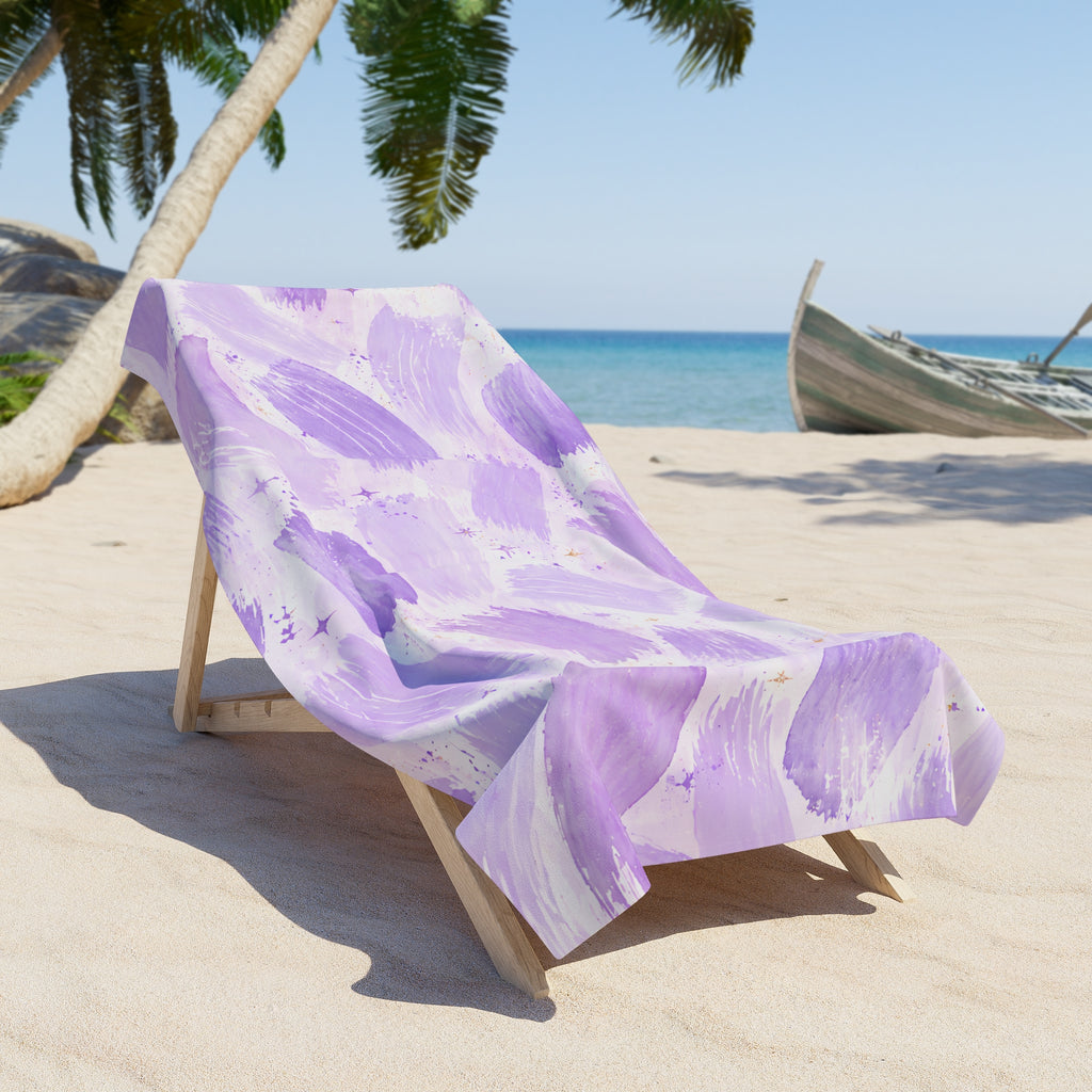 Blue Daisy Towel