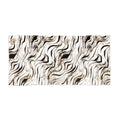 Abstract Marble Swirl Beach Towel