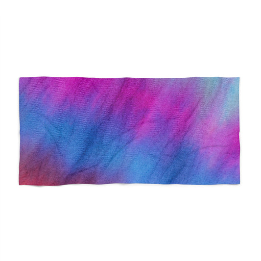 Hot like summer Vibrant Ombre Beach Towel - Perfect for Summer Days & Pool Parties
