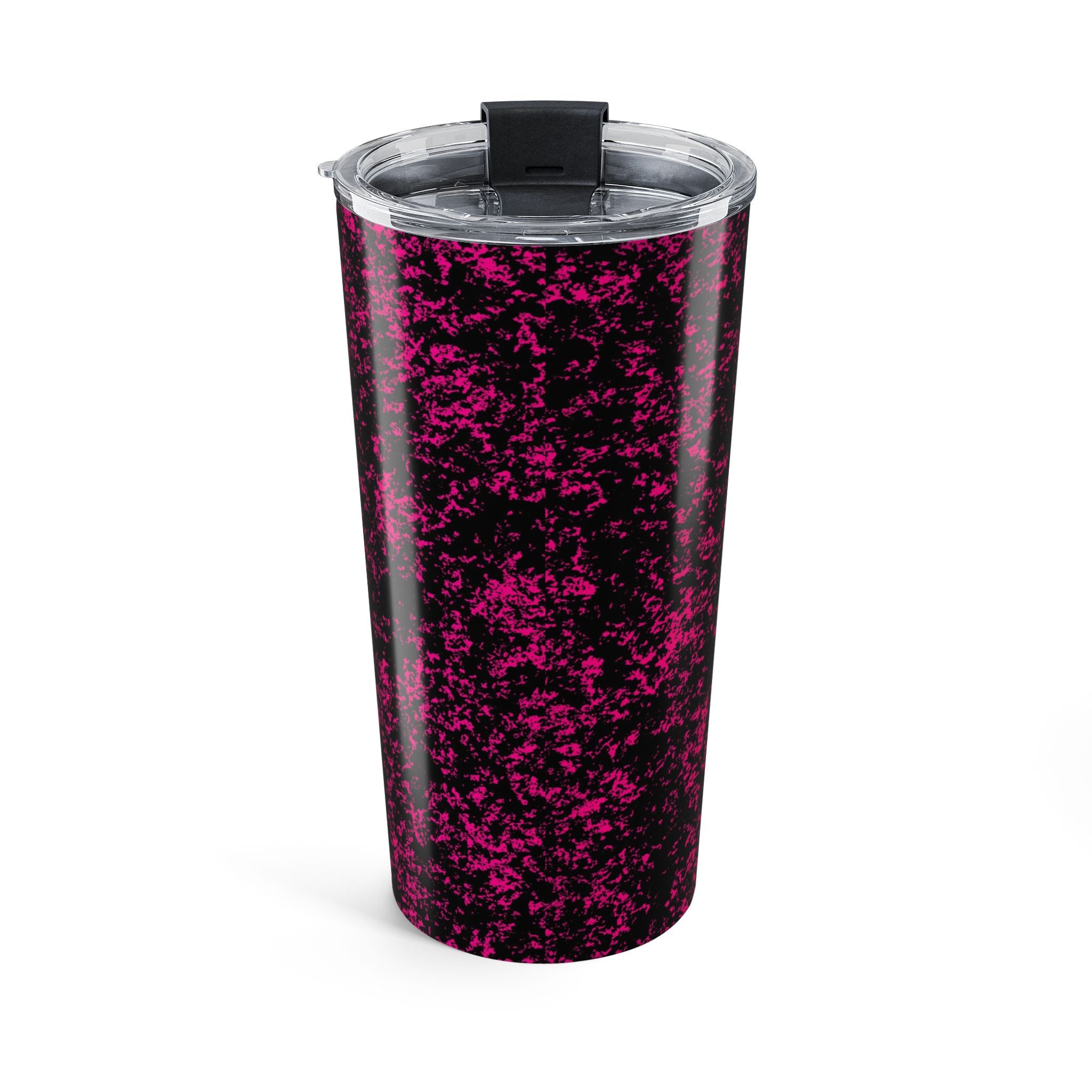 20oz Green Leopard Print Tumbler — Insulated Travel Cup