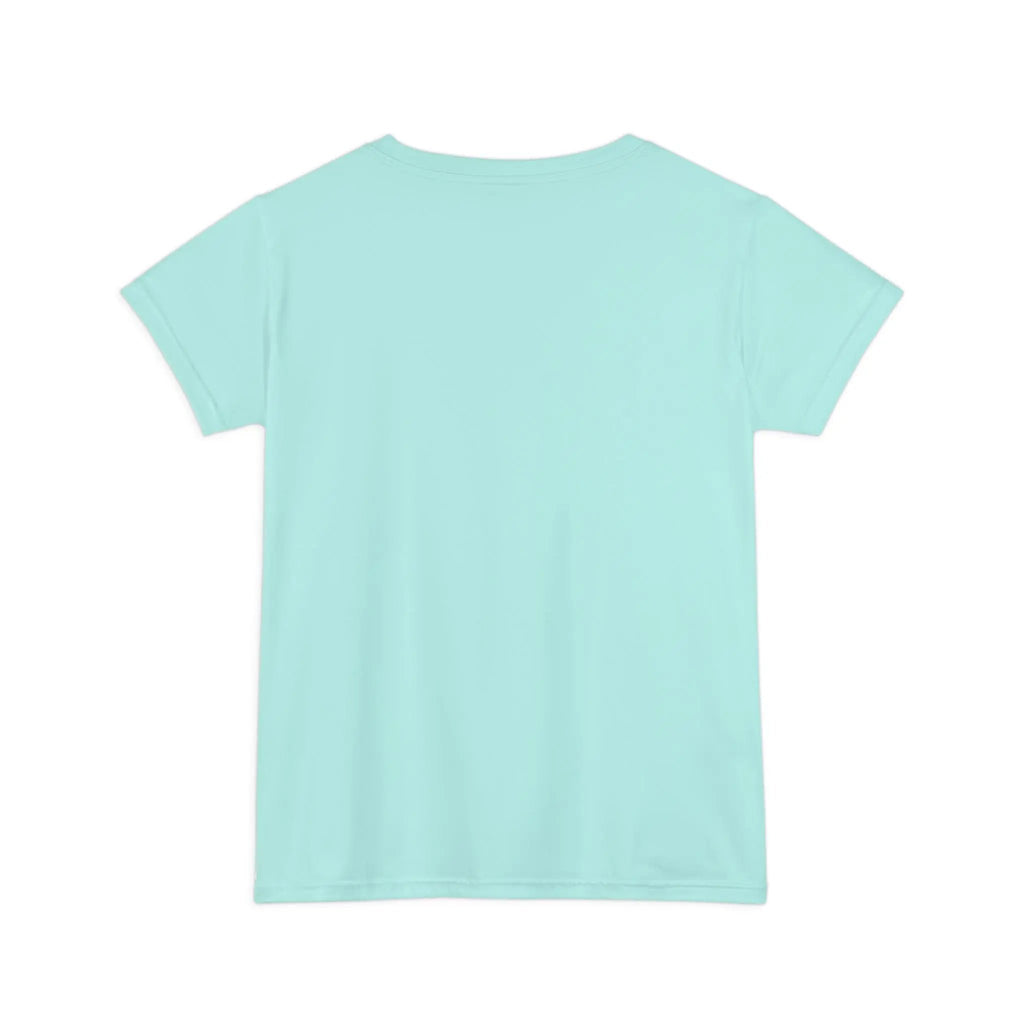 Like&Share Floral Smiley Women's Short Sleeve Shirt - Cheerful Summer Tee Printify