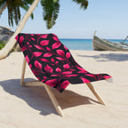 Midnight Palm Towel
