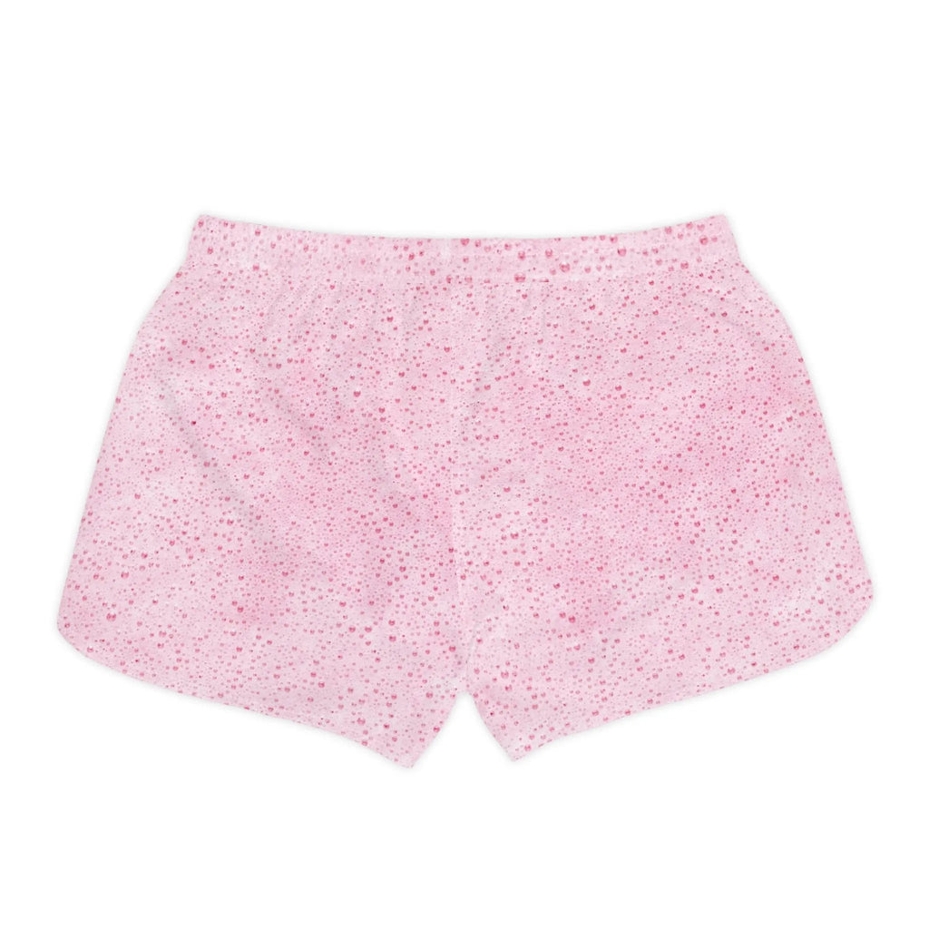 I like pink Cute Pink Sparkle Casual Shorts for Women - Summer Comfort Wear Printify