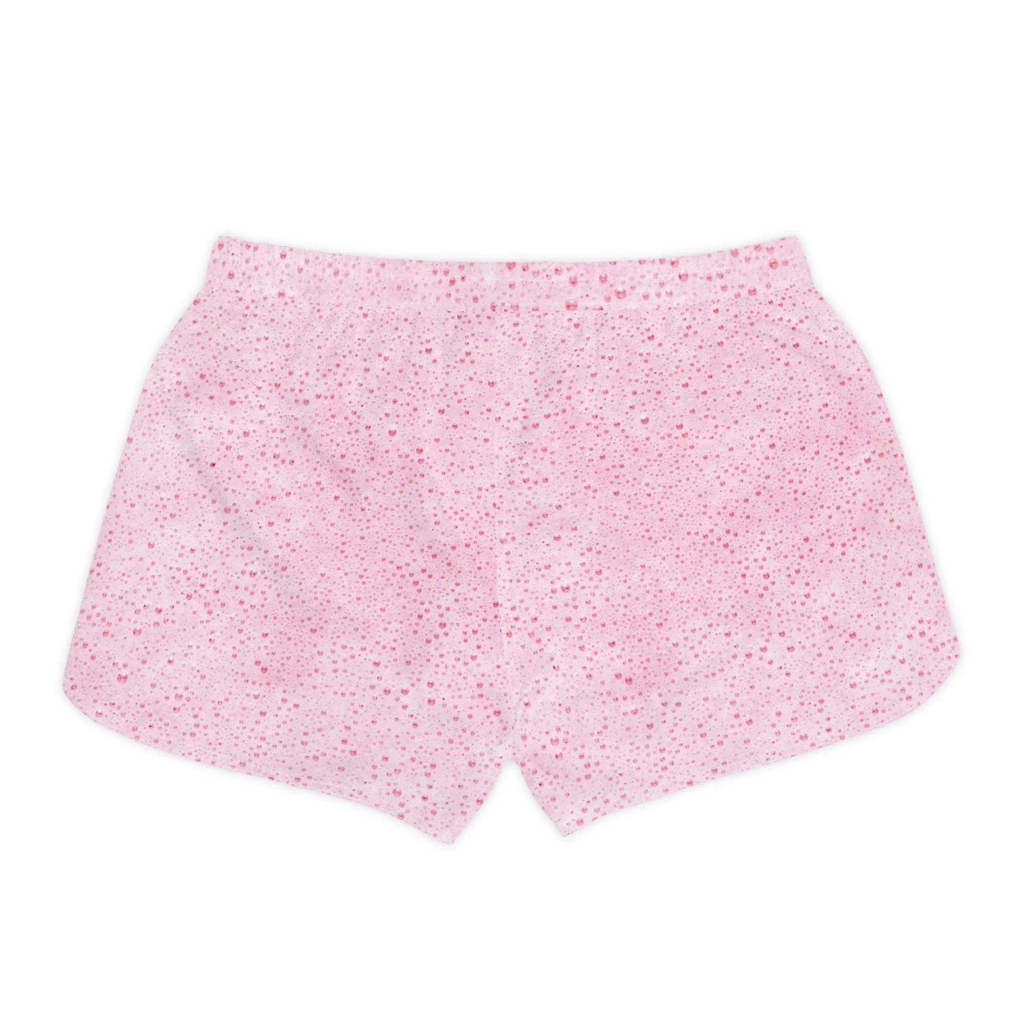 I like pink Cute Pink Sparkle Casual Shorts for Women - Summer Comfort Wear Printify