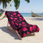 Midnight Palm Towel
