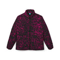 Women’s Puffer Jacket — Magenta Nebula All-Over Print