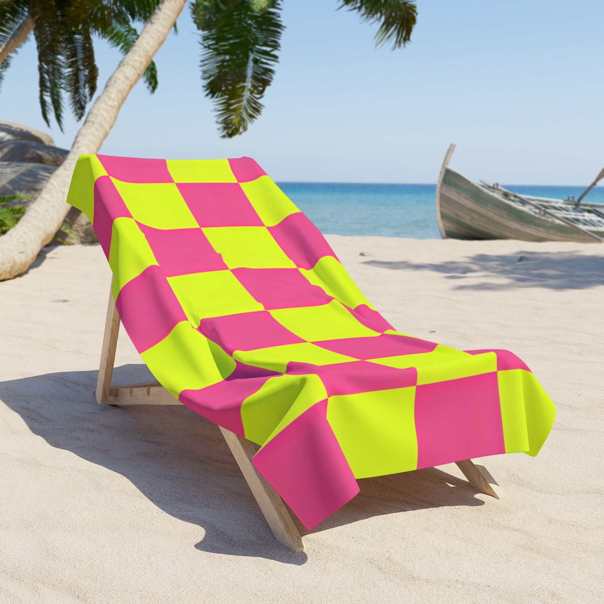 Electric Sunset Towel