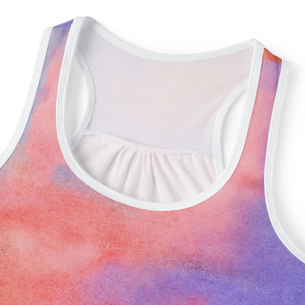 Hot like summer Vibrant Watercolor Women's Tank Top - Perfect for Summer Days Printify