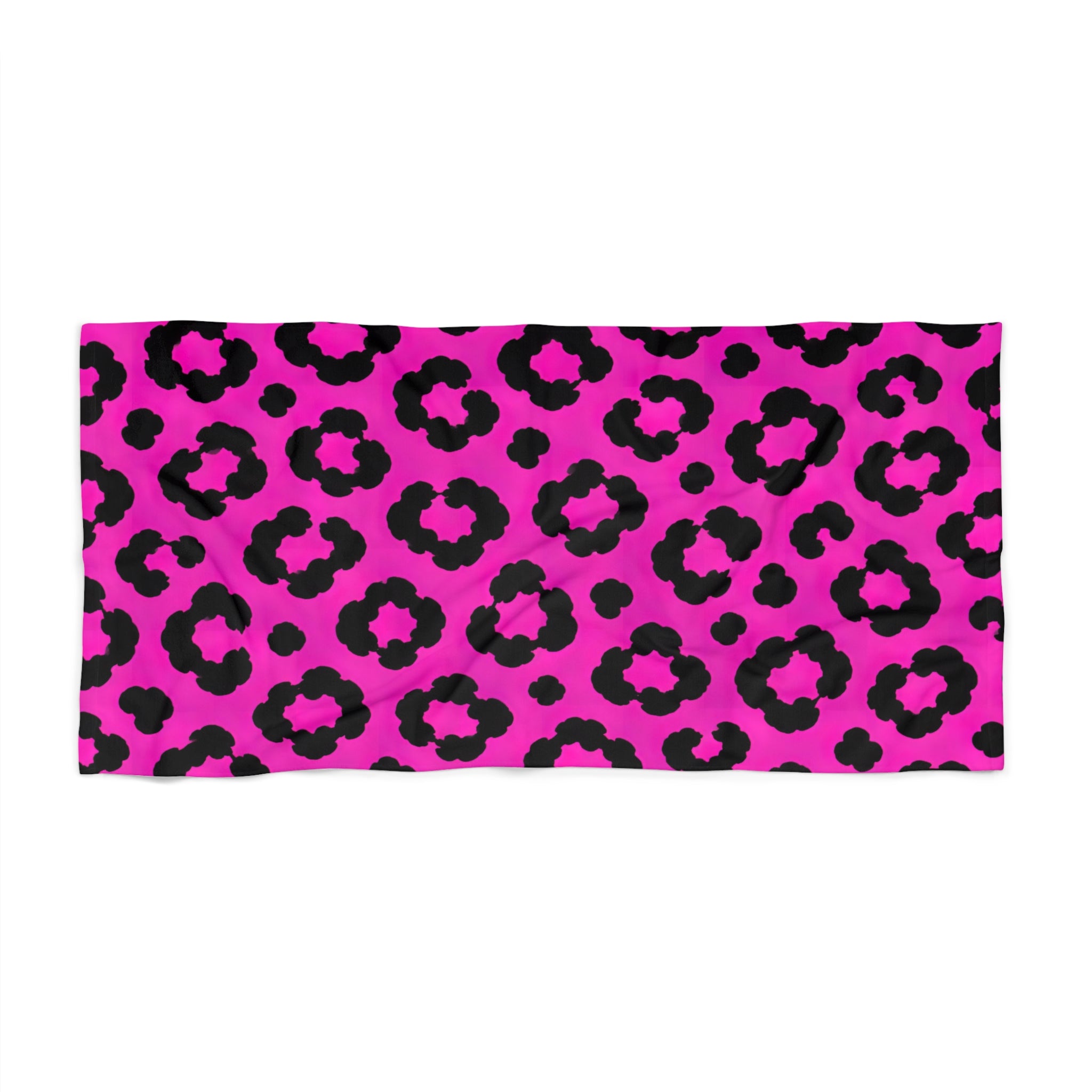 Bold Hot Pink Animal Towel