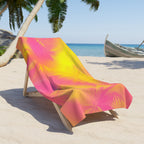 Tropical Palm Sunset  Towel