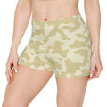 Like&Share Stylish Women's Camo Shorts for Summer Adventures Printify